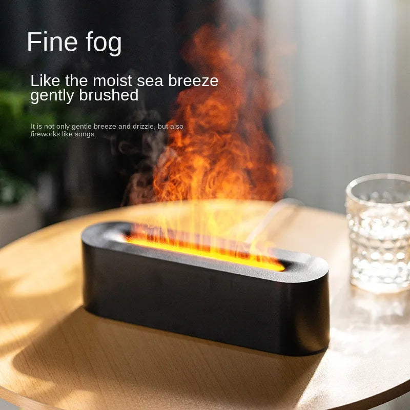 Led Flame aroma Air Humidifier